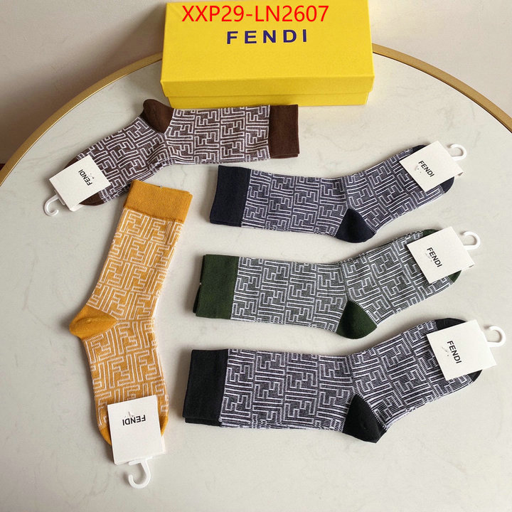 Sock-Fendi,sellers online , ID: LN2607,$: 29USD