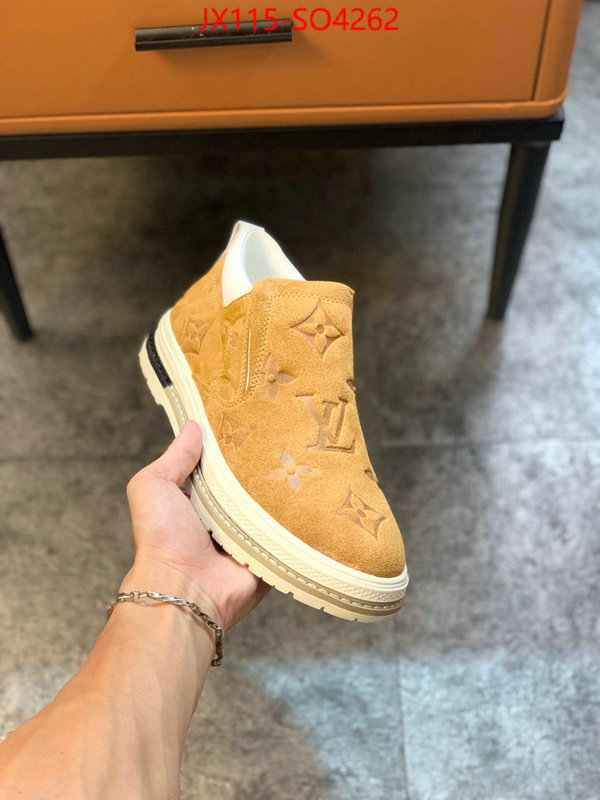 Men Shoes-LV,replica 2023 perfect luxury , ID: SO4262,$: 115USD