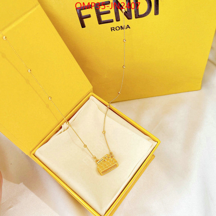 Jewelry-Fendi,perfect quality designer replica ,ID: JN2407,$: 35USD