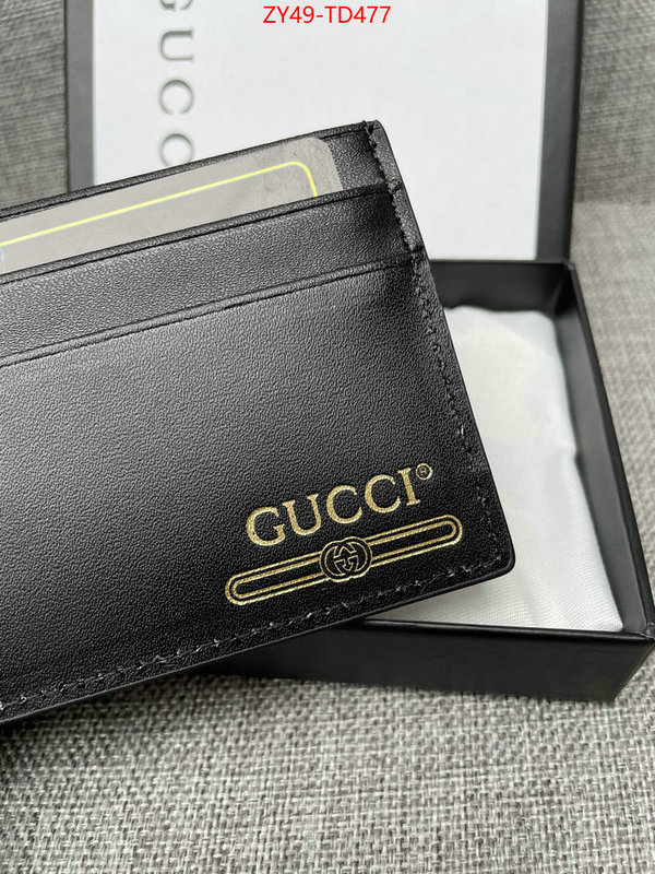 Gucci Bags(4A)-Wallet-,ID: TD477,$: 49USD