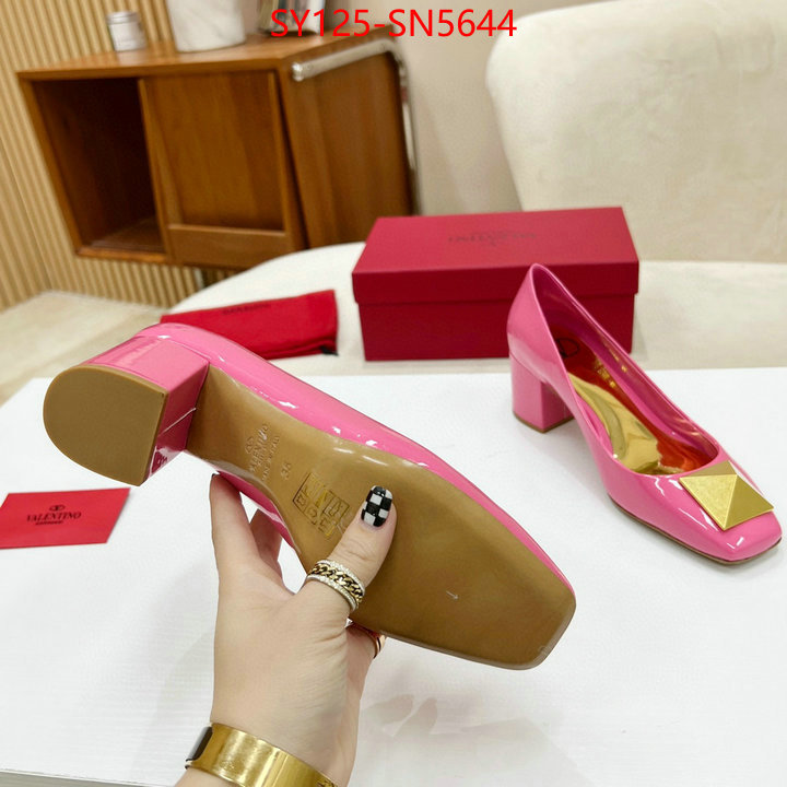 Women Shoes-Valentino,what's the best place to buy replica , ID: SN5644,$: 125USD