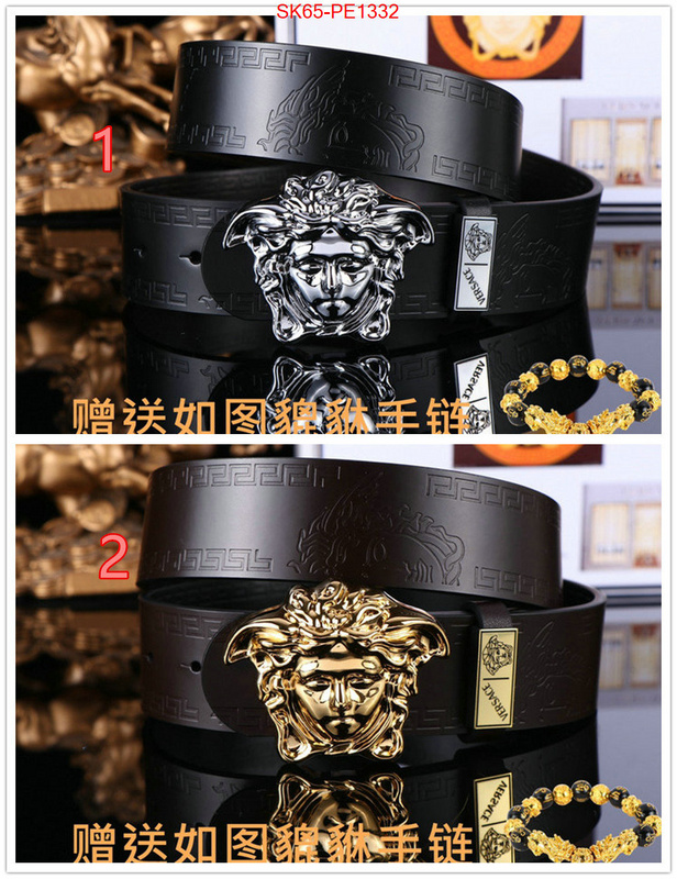 Belts-Versace,replicas buy special , ID: PE1332,$:65USD