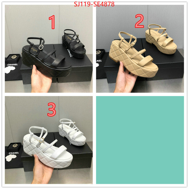 Women Shoes-Chanel,quality replica , ID: SE4878,$: 119USD