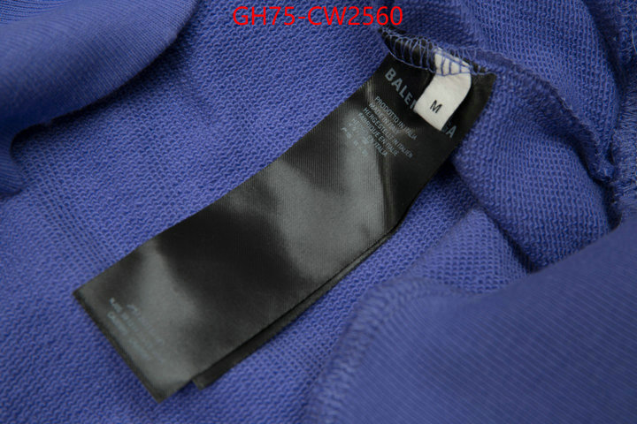 Clothing-Balenciaga,high quality happy copy , ID: CW2560,$: 75USD