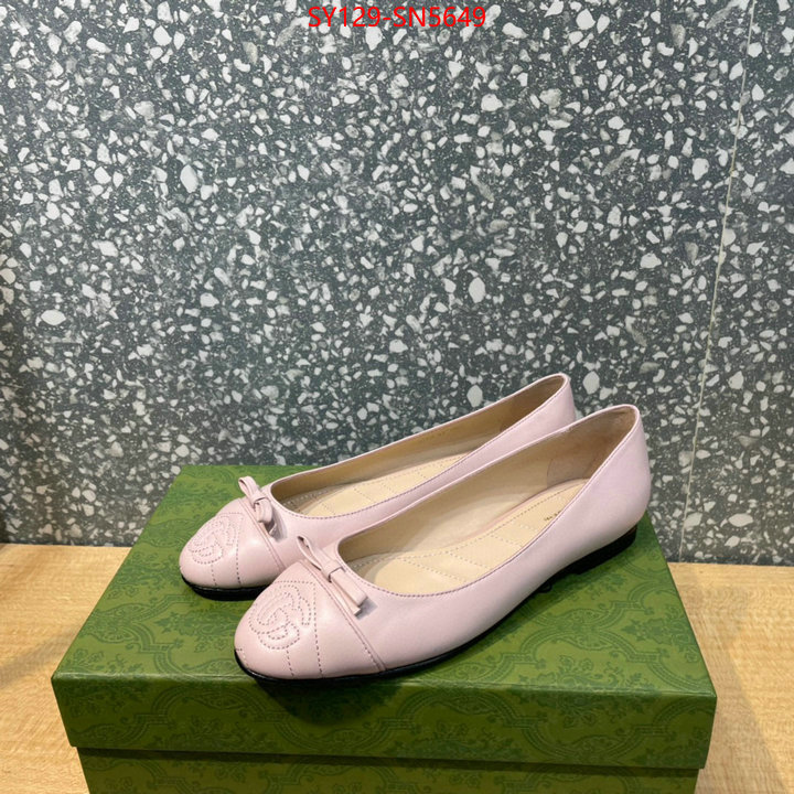 Women Shoes-Gucci,7 star quality designer replica , ID: SN5649,$: 129USD