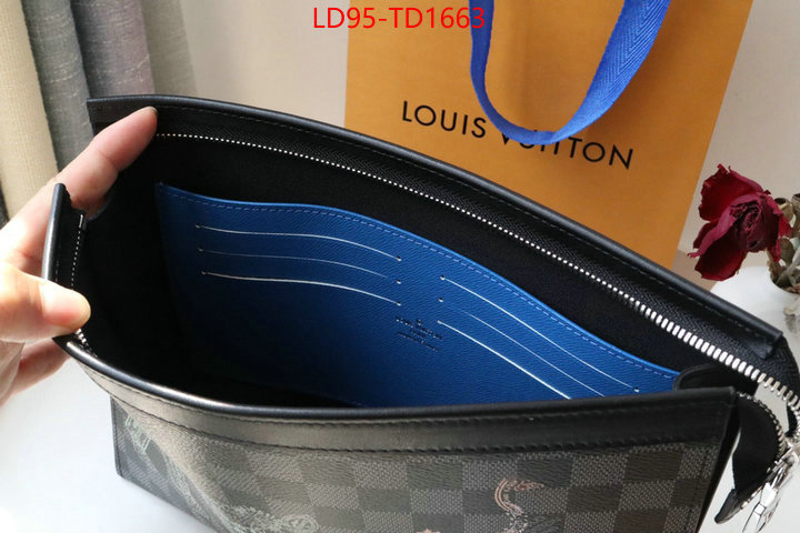 LV Bags(TOP)-Wallet,ID: TD1663,$: 95USD