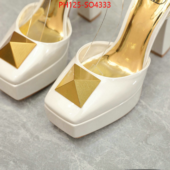 Women Shoes-Valentino,what's the best to buy replica , ID: SO4333,$: 125USD