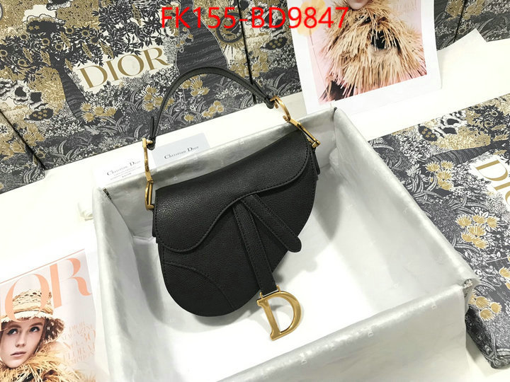 Dior Bags(TOP)-Saddle-,ID: BD9847,$: 155USD