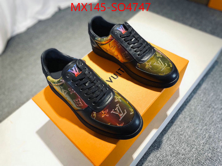 Men Shoes-LV,luxury fashion replica designers , ID: SO4747,$: 145USD