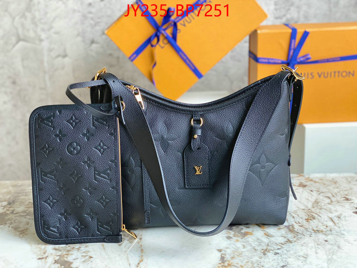 LV Bags(TOP)-Handbag Collection-,ID: BP7251,$: 235USD