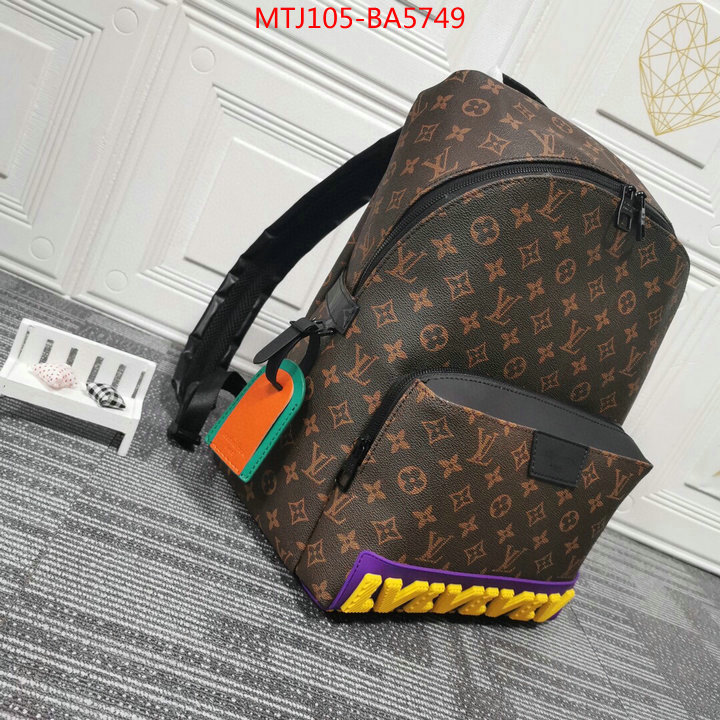 LV Bags(4A)-Backpack-,same as original ,ID: BA5749,$: 105USD