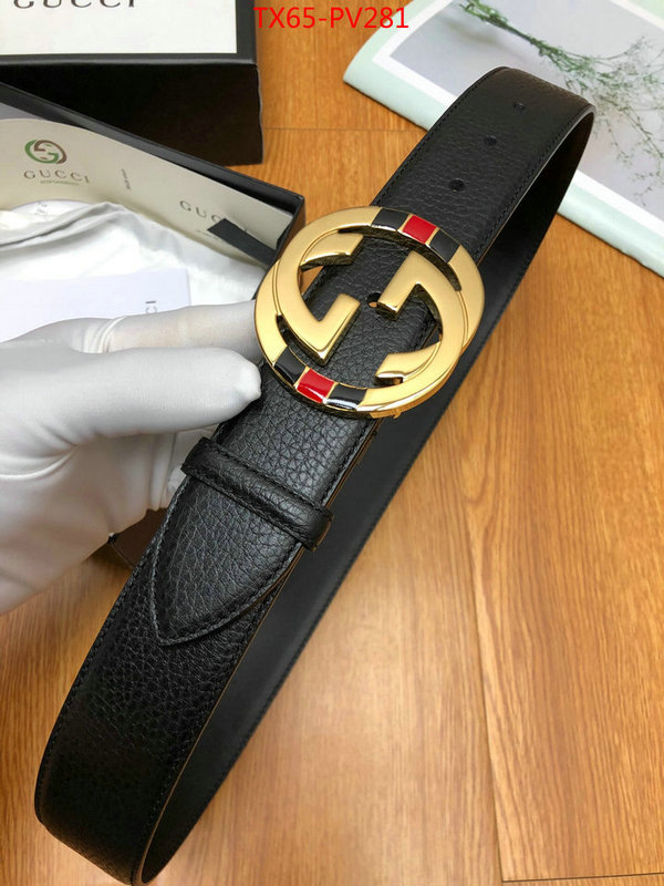 Belts-Gucci,replica 1:1 , ID: PV281,$:65USD