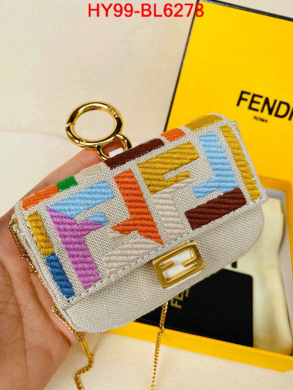 Fendi Bags(TOP)-Baguette,top perfect fake ,ID: BL6278,$: 99USD