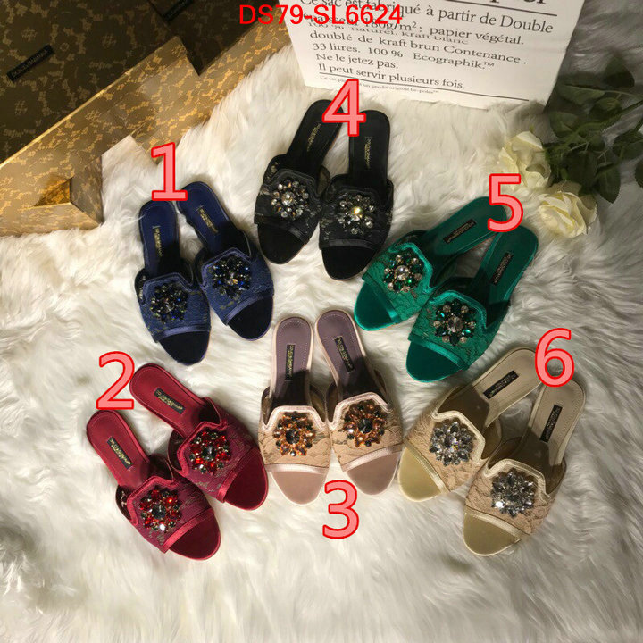 Women Shoes-DG,where to buy replicas , ID: SL6624,$: 79USD