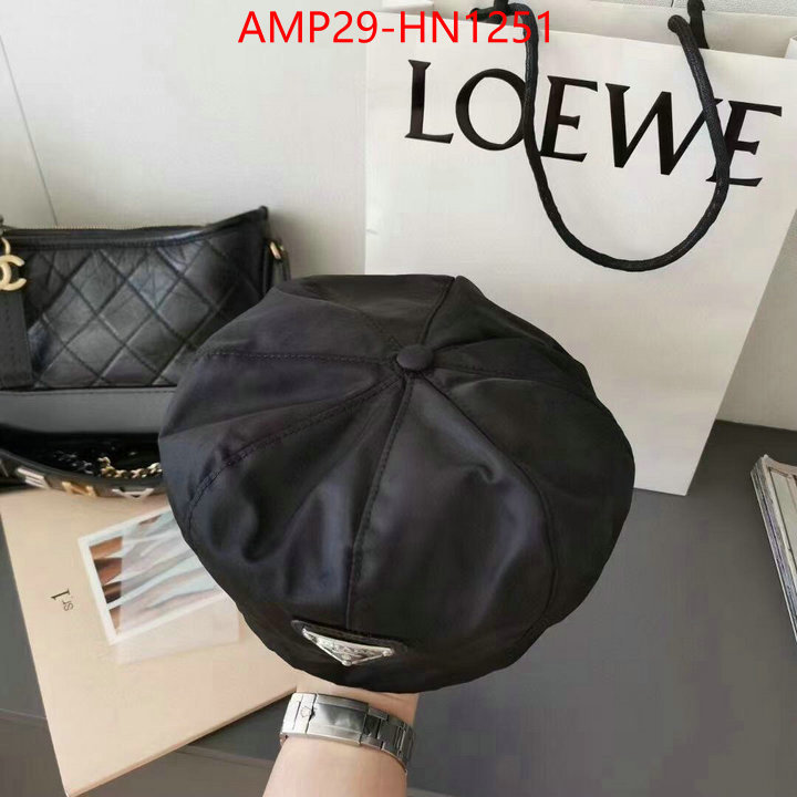 Cap (Hat)-Prada,fake high quality , ID: HN1251,$: 29USD