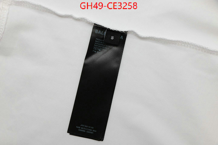 Clothing-Balenciaga,where should i buy replica , ID: CE3258,$: 49USD