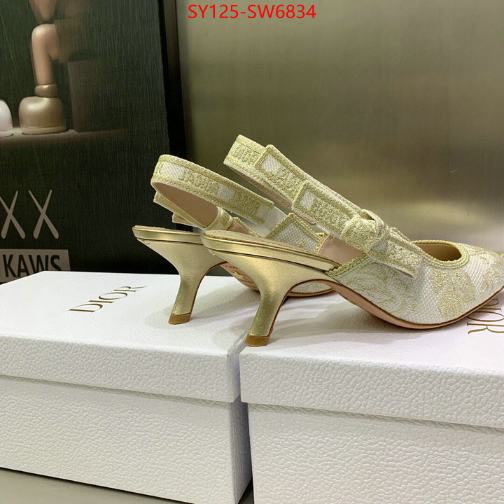 Women Shoes-Dior,replcia cheap from china , ID: SW6834,$: 125USD