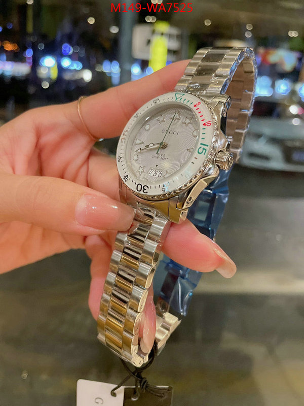 Watch(4A)-Gucci,find replica ,ID: WA7525,$: 149USD
