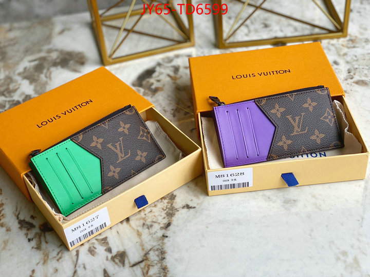 LV Bags(TOP)-Wallet,ID: TD6599,$: 65USD