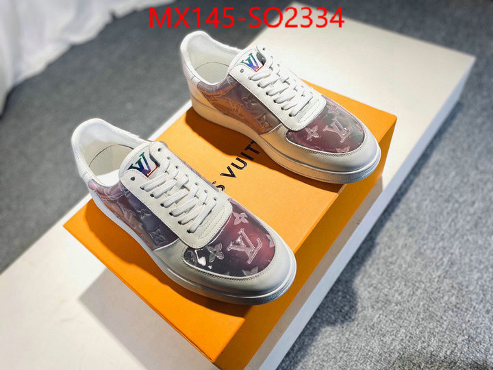 Men Shoes-LV,2023 aaaaa replica customize , ID: SO2334,$: 145USD