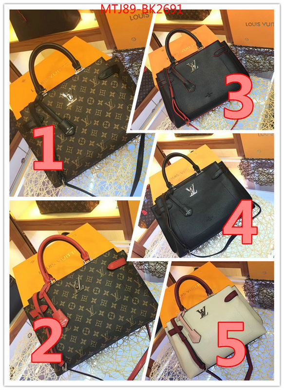 LV Bags(4A)-Handbag Collection-,ID: BK2691,$:89USD