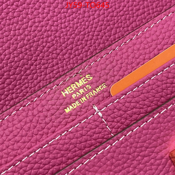 Hermes Bags(4A)-Wallet-,copy ,ID: TO645,$: 59USD