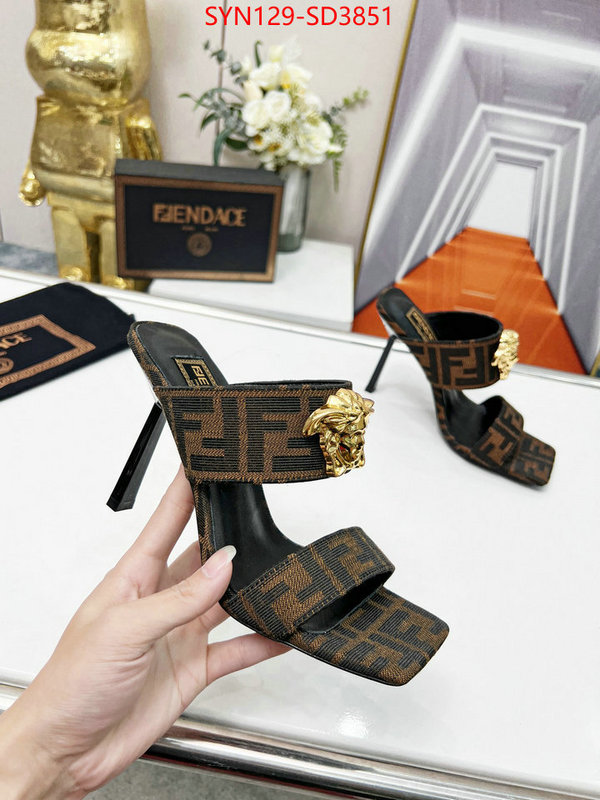 Women Shoes-Fendi,high , ID: SD3851,$: 129USD