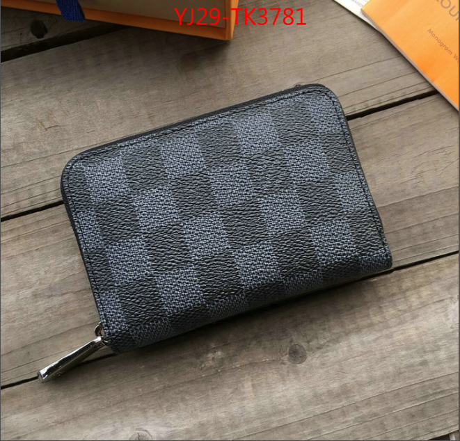 LV Bags(4A)-Wallet,ID: TK3781,$:29USD