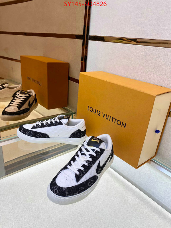 Men Shoes-LV,top quality designer replica , ID: SO4826,$: 145USD