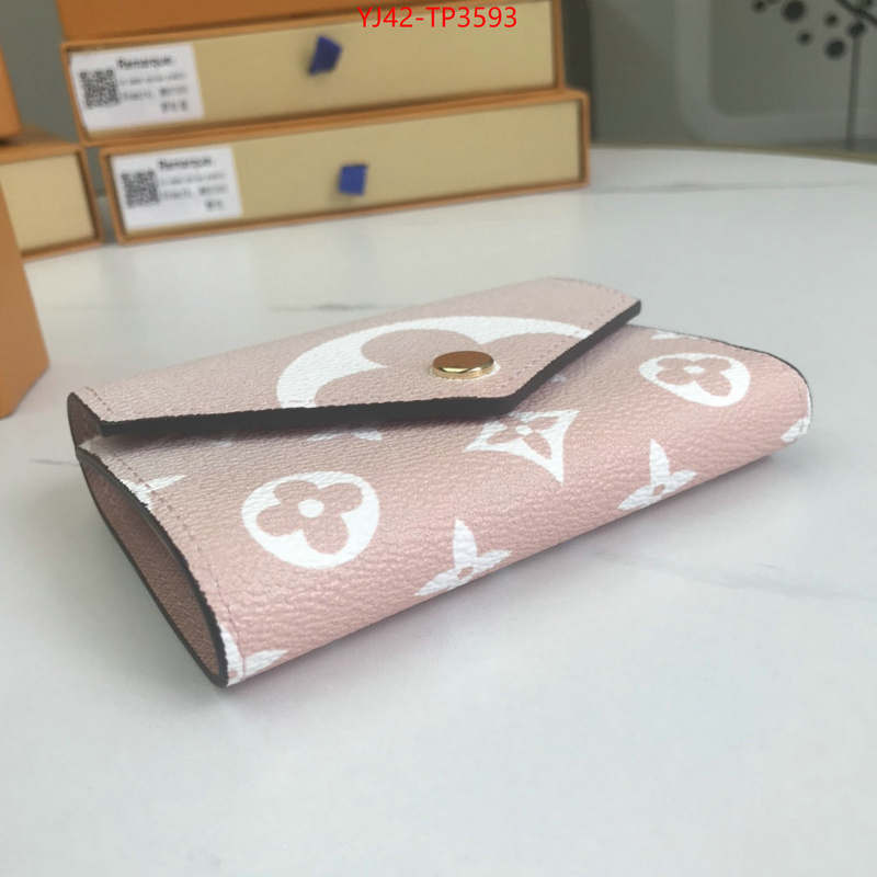 LV Bags(4A)-Wallet,ID: TP3593,$: 42USD