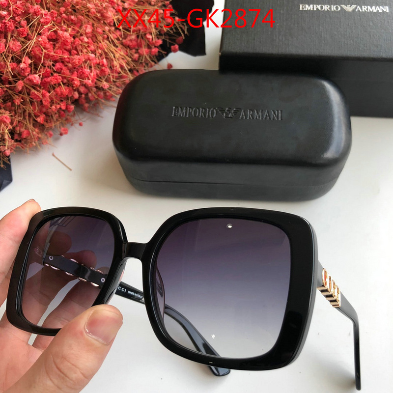 Glasses-Armani,best replica 1:1 , ID: GK2874,$:45USD