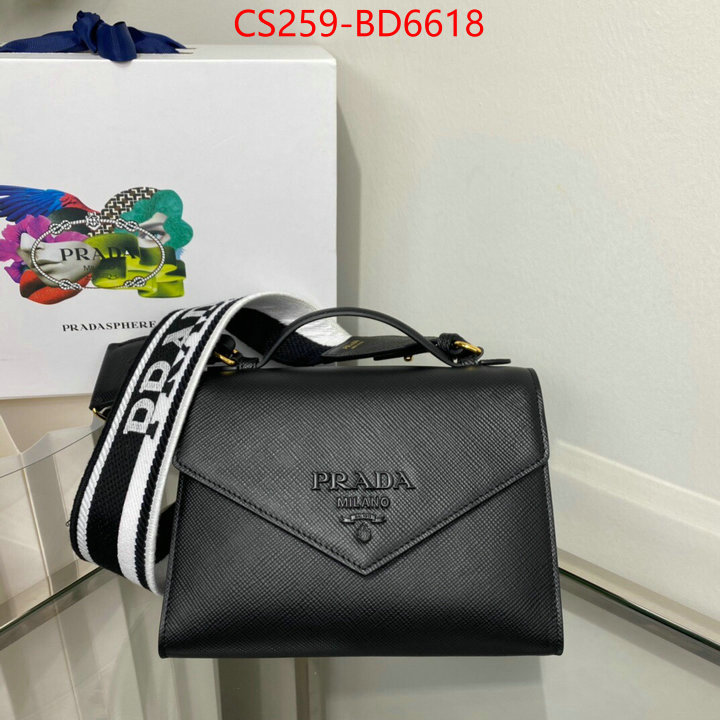 Prada Bags(TOP)-Diagonal-,ID: BD6618,$: 259USD