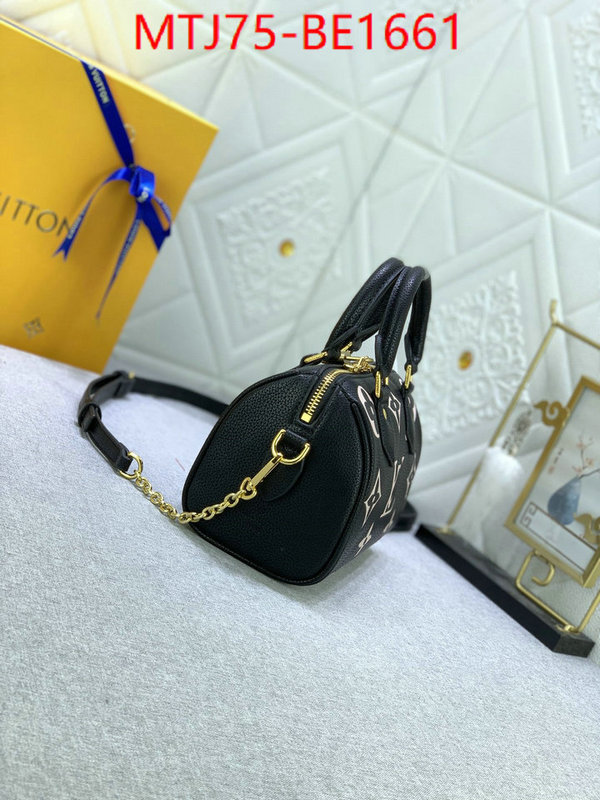 LV Bags(4A)-Speedy-,can i buy replica ,ID: BE1661,$: 75USD