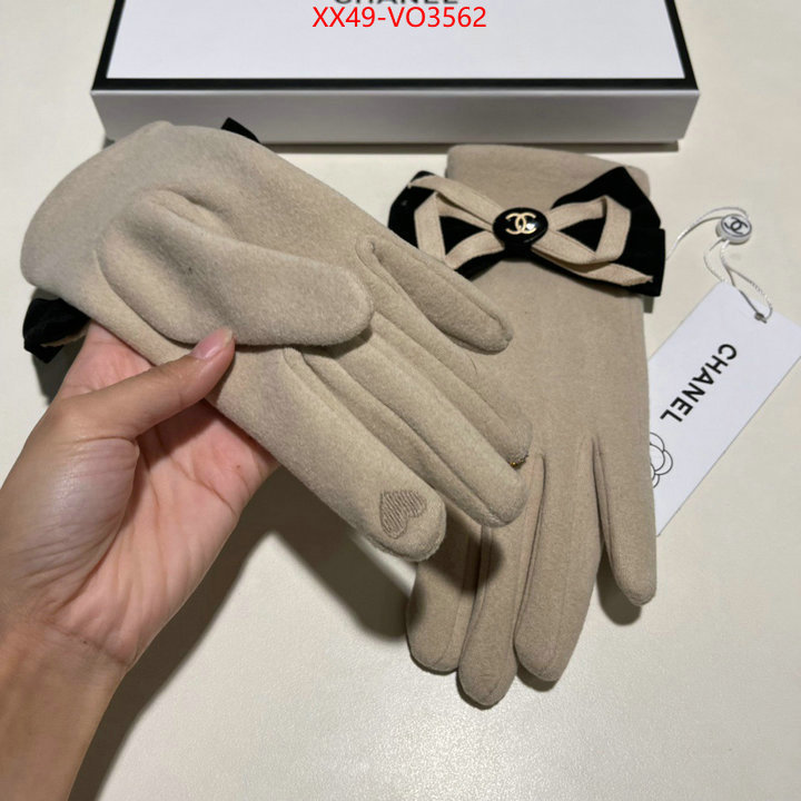 Gloves-Chanel,wholesale sale , ID: VO3562,$: 49USD