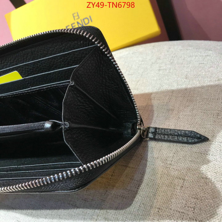 Fendi Bags(4A)-Wallet-,what is a 1:1 replica ,ID: TN6798,$: 49USD