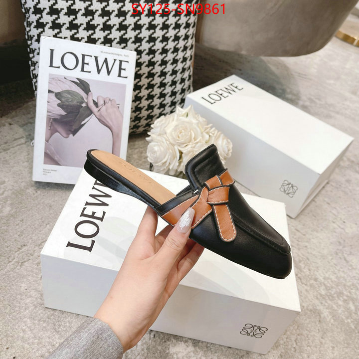 Women Shoes-Loewe,buy cheap , ID: SN9861,$: 125USD