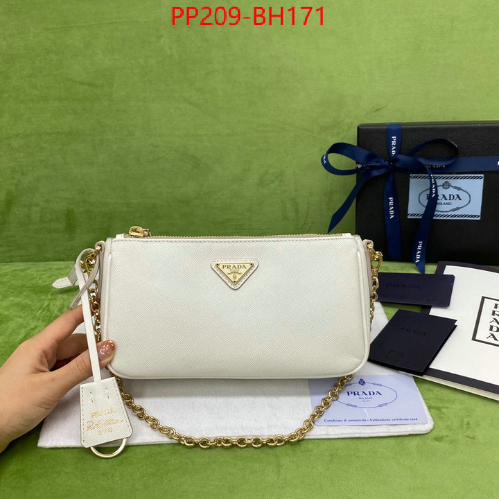 Prada Bags(TOP)-Diagonal-,ID: BH171,$:209USD