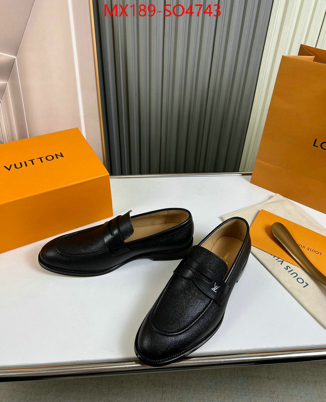 Men Shoes-LV,the top ultimate knockoff , ID: SO4743,$: 189USD