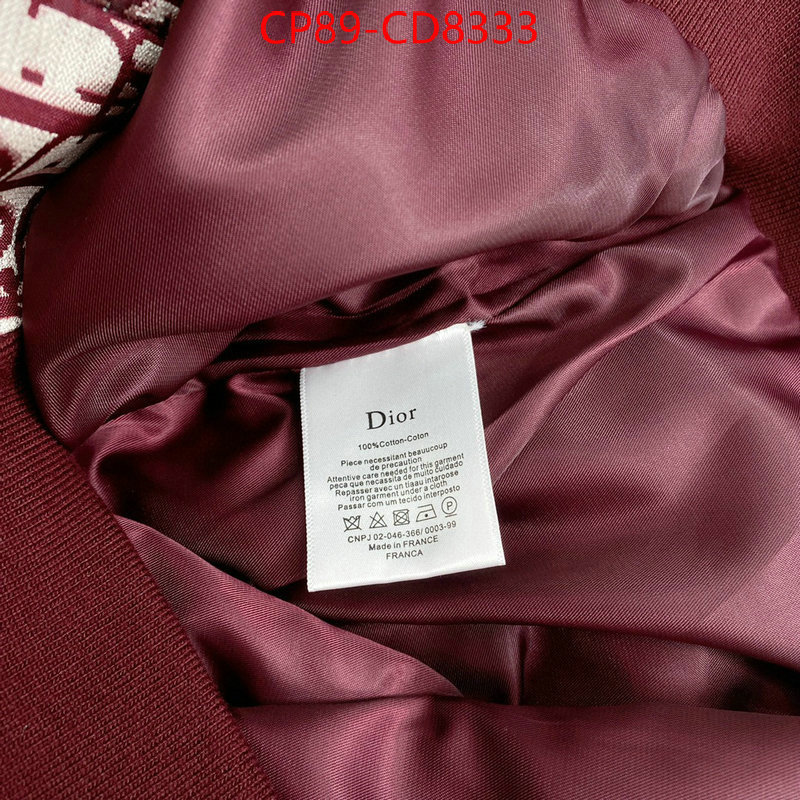 Clothing-Dior,wholesale replica shop , ID: CD8333,$: 89USD