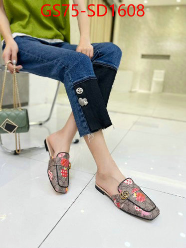 Women Shoes-Gucci,top sale , ID: SD1608,$: 75USD