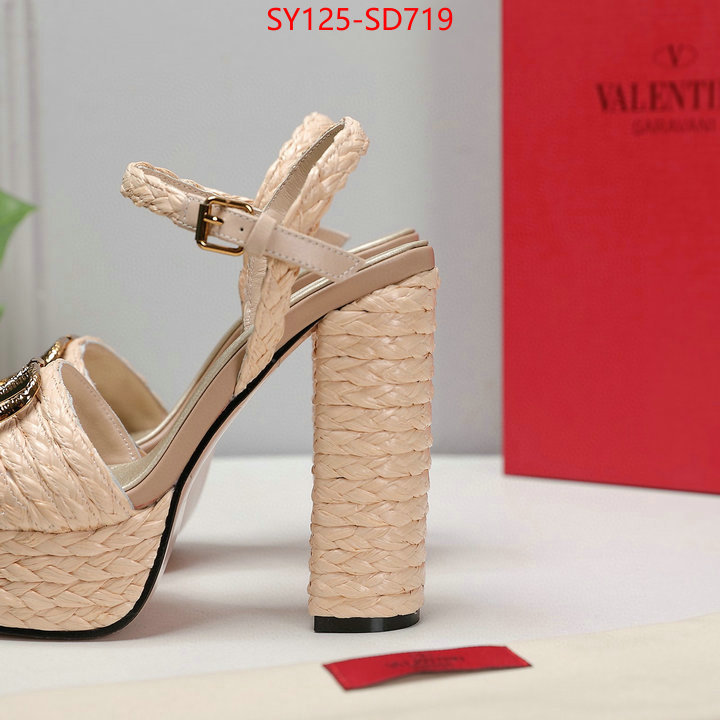 Women Shoes-Valentino,designer 7 star replica , ID: SD719,$: 125USD