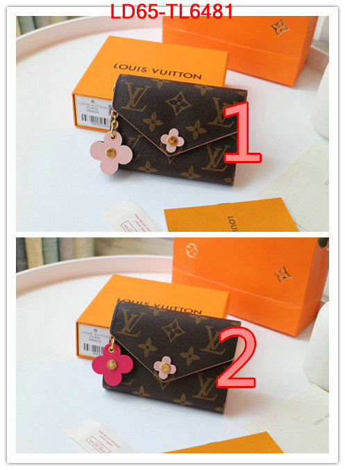 LV Bags(TOP)-Wallet,ID:TL6481,$: 65USD