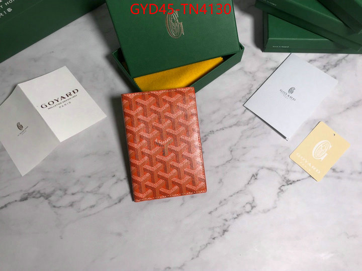 Goyard Bags(4A)-Wallet,wholesale replica ,ID: TN4130,$: 45USD