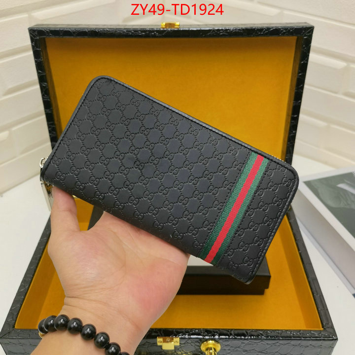 Gucci Bags(4A)-Wallet-,how to find replica shop ,ID: TD1924,$: 49USD