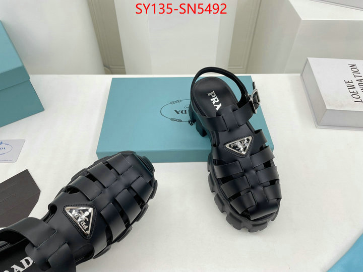 Women Shoes-Prada,best quality fake , ID: SN5492,$: 135USD