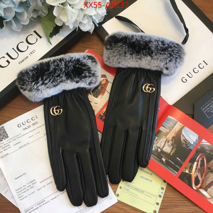 Gloves-Gucci,quality replica , ID: AX132,$: 55USD