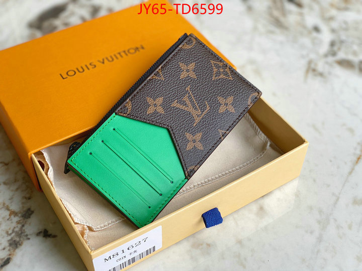 LV Bags(TOP)-Wallet,ID: TD6599,$: 65USD