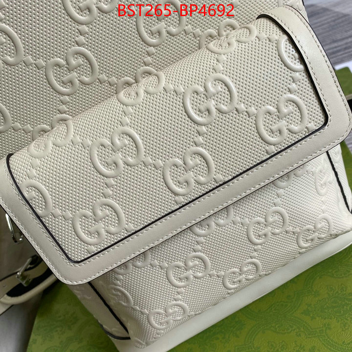 Gucci Bags(TOP)-Backpack-,best luxury replica ,ID: BP4692,$: 265USD