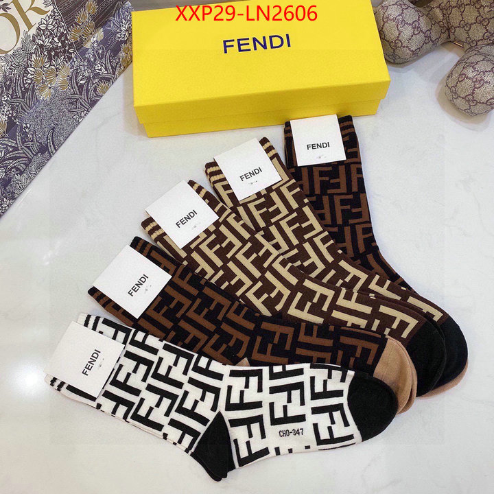 Sock-Fendi,buy 1:1 , ID: LN2606,$: 29USD