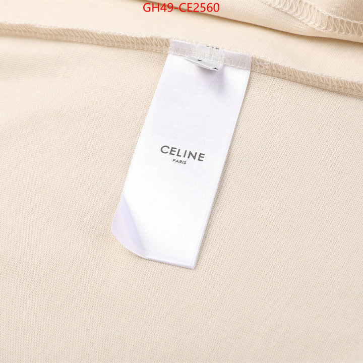 Clothing-Celine,buy best high-quality , ID: CE2560,$: 49USD